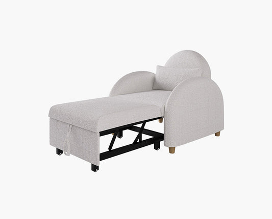 Goh Single Sofa Bed, Armchair Sofa Bed, Boucle
