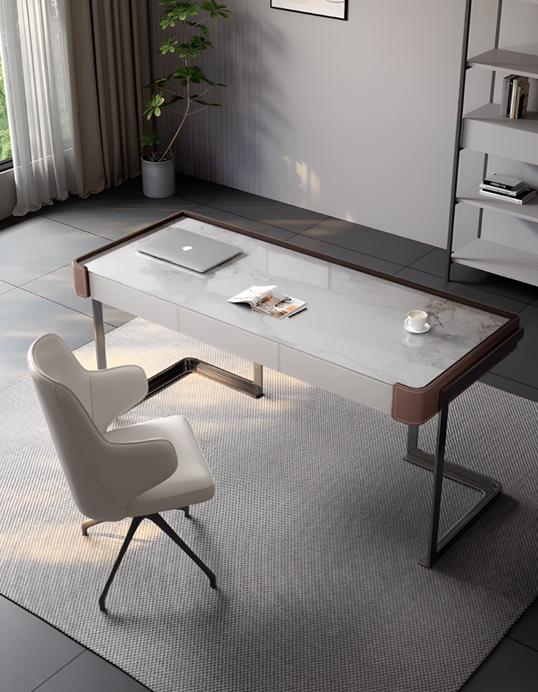 Hank Office Desk, Sintered Stone-DC Concept-DC Concept