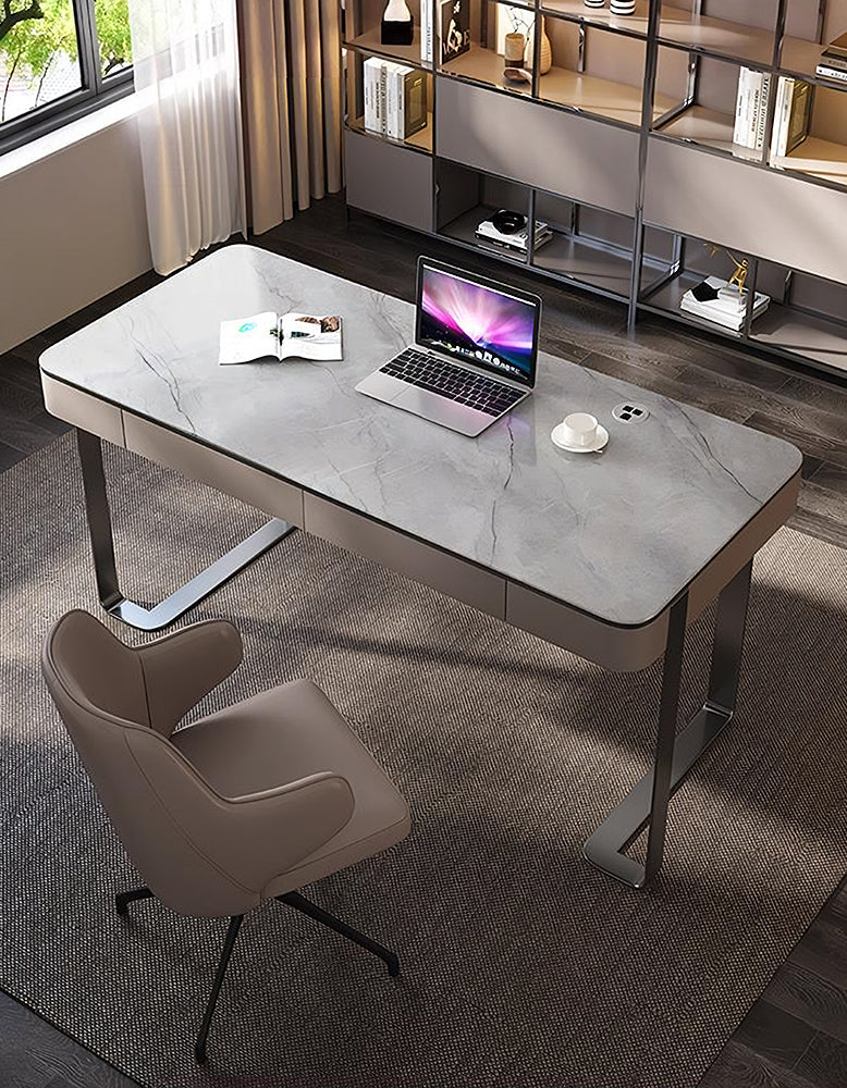 Hanna Office Desk, Sintered Stone-DC Concept-DC Concept