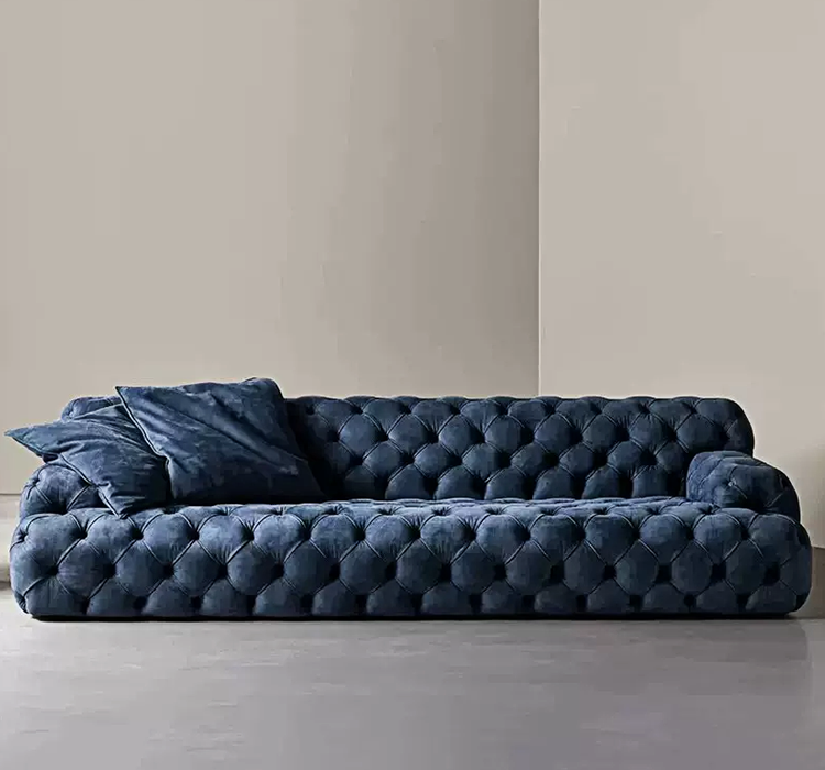 Emrys Chesterfield Corner Three Seater Sofa-DC Concept-DC Concept