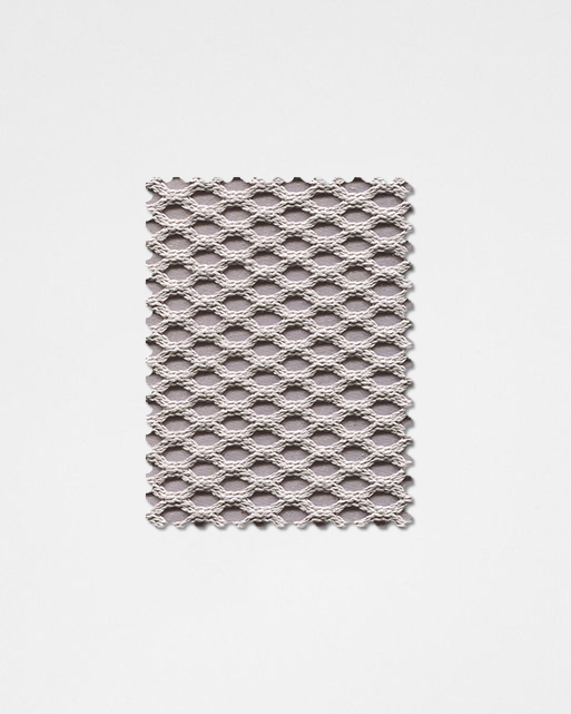 Light Grey-03 | 3D Solid Knitted Cotton Swatch