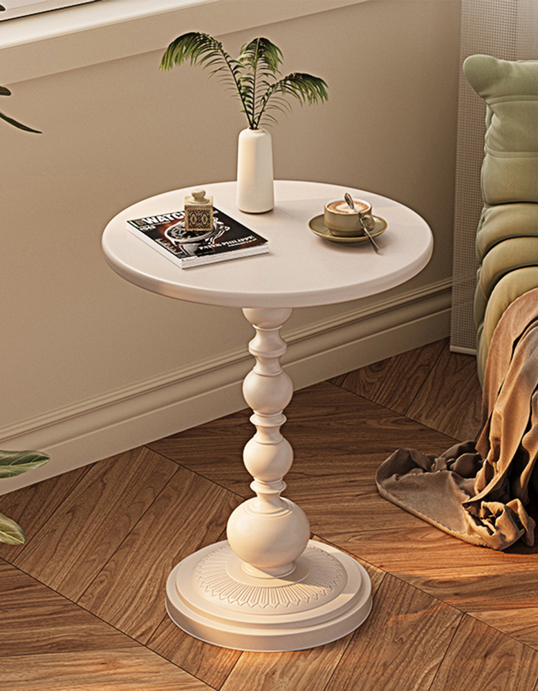 Percival Small Round Side Table, Black or White-DC Concept-DC Concept