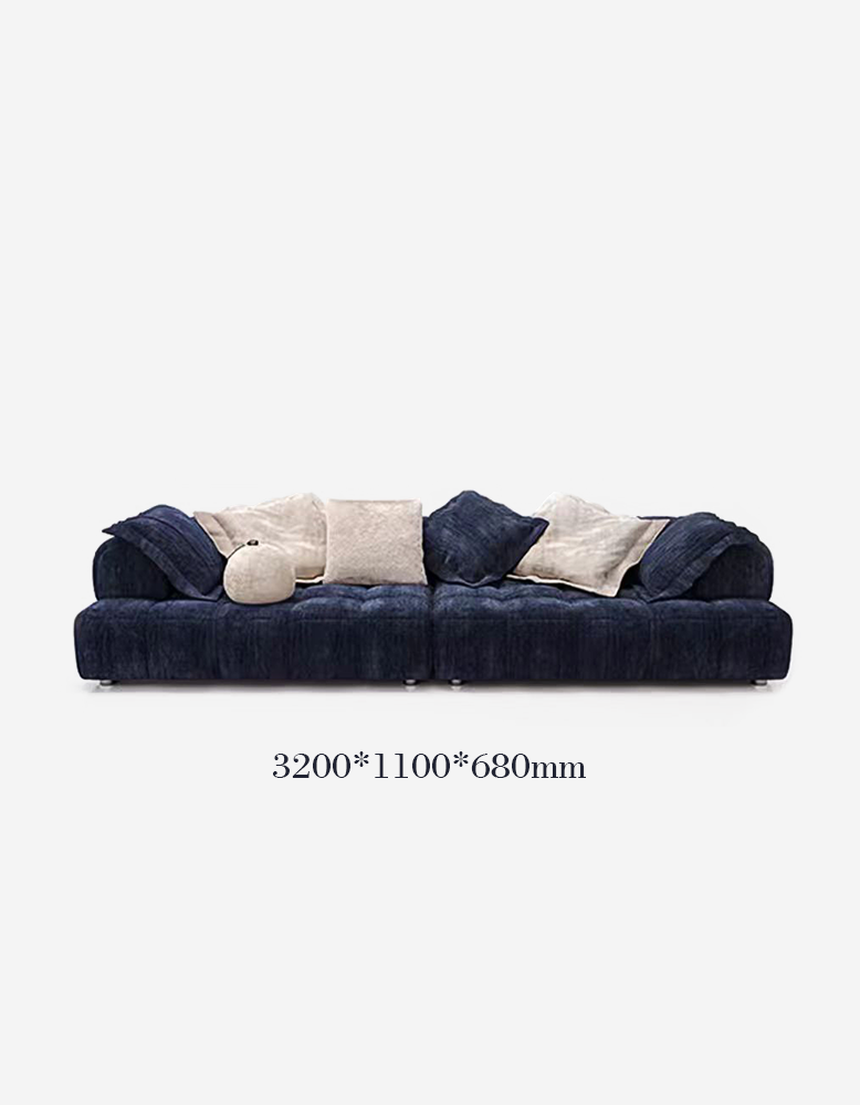 Dashiell Three / Four Seater Sofa, Blue-DC Concept-DC Concept