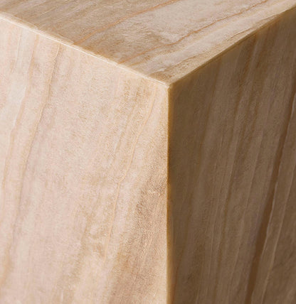Vega Plinth/Side Table, Marble