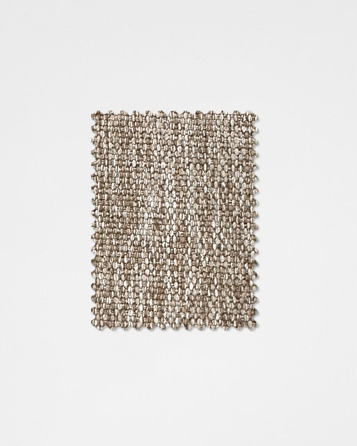 Moss Brown-03 Linen Fabric Swatch
