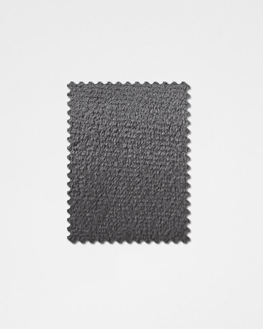 Slate Grey-03 Velvet Fabric Swatch