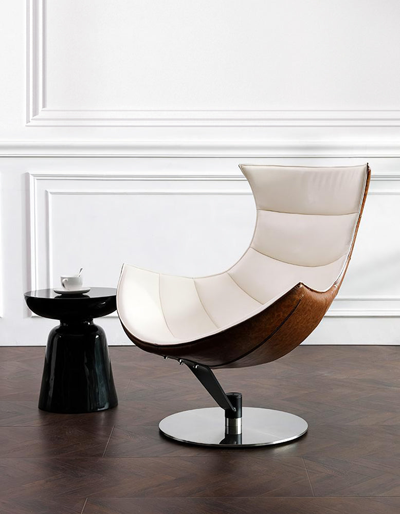 Lobster Lounge Chair, White
