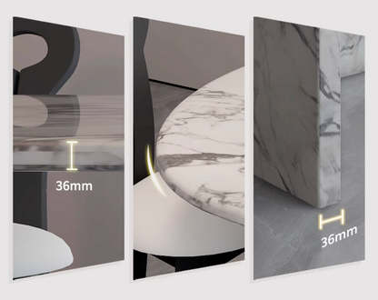 Gillian Dining Table, Marble