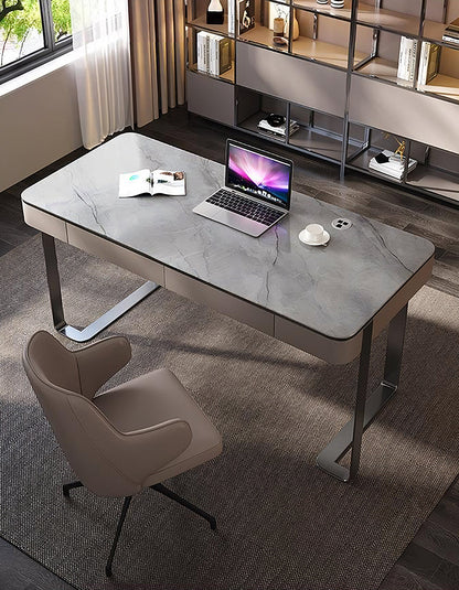 Hanna Office Desk, Sintered Stone