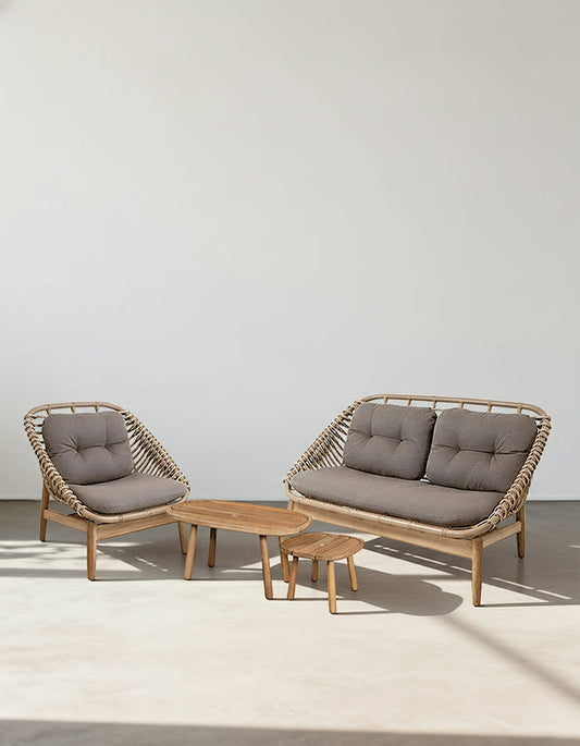 Rustam Modern Outdoor Patio Set, Outdoor Sofa Set-DC Concept-DC Concept