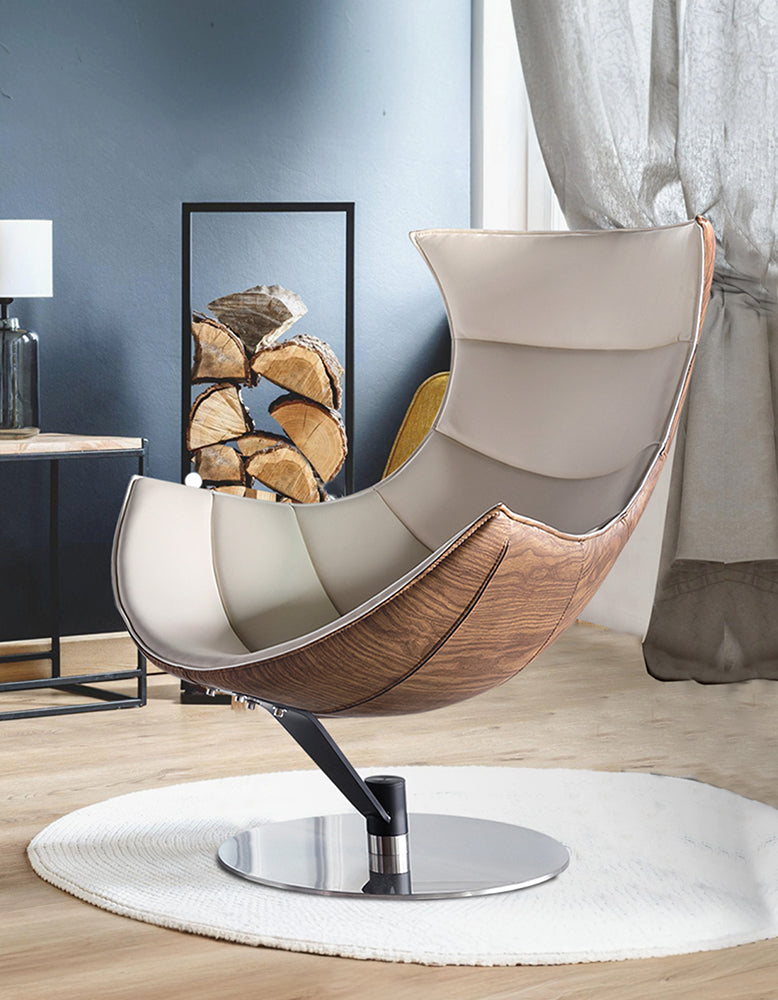 Lobster Lounge Chair, White