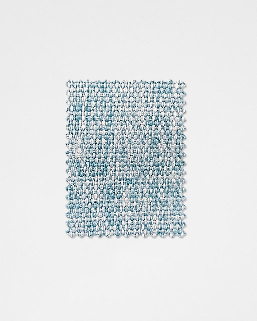 Soft Blue-04 Linen Fabric Swatch