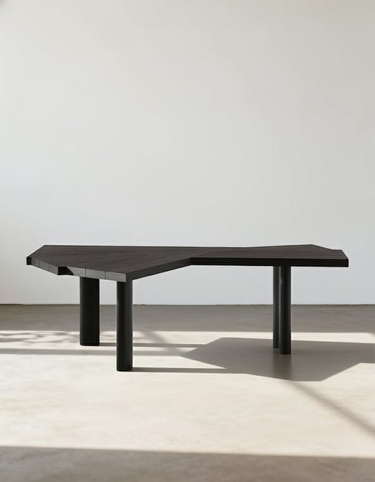 Kwan Corner Office Desk, Black Or Oak-DC Concept-DC Concept