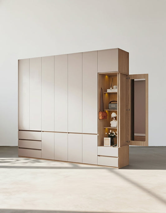 Tiwari Small Wardrobe, 2 Double Wardrobe With Dressing Table, More Size-DC Concept-DC Concept