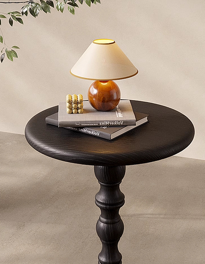 Isadora Metal Side Table, Black