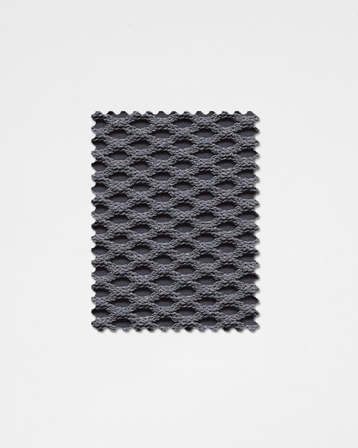 Dark Grey-05 | 3D Solid Knitted Cotton Swatch