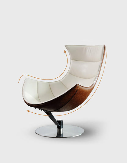 Lobster Lounge Chair, White