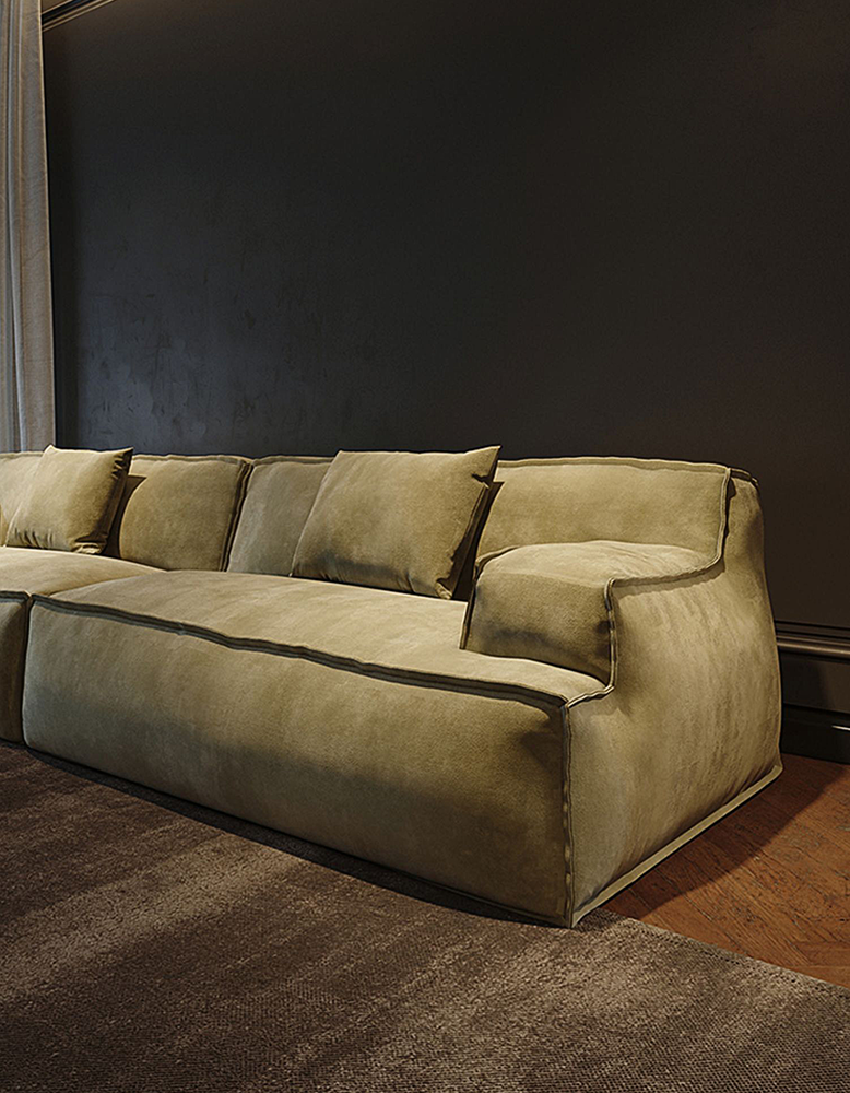 Zephyrine Bean Bag Modular Sofa, Two Seater Sofa-DC Concept-DC Concept