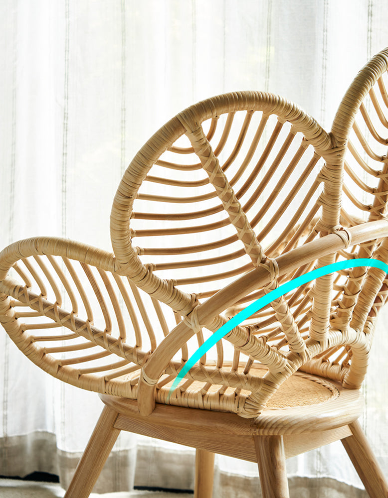 Larkin Lounge Chair, Armchair Rattan