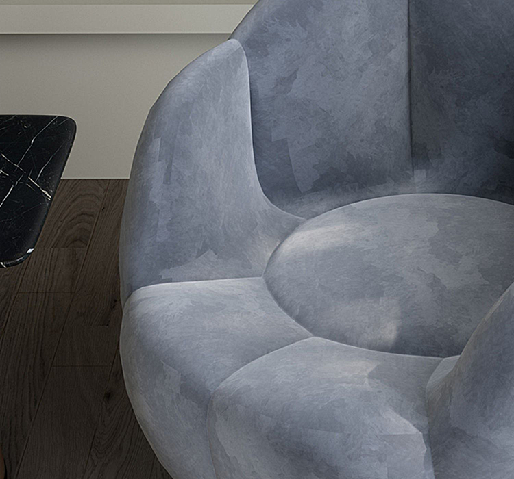 Ondine Lounge Chair, Vintage Armchair