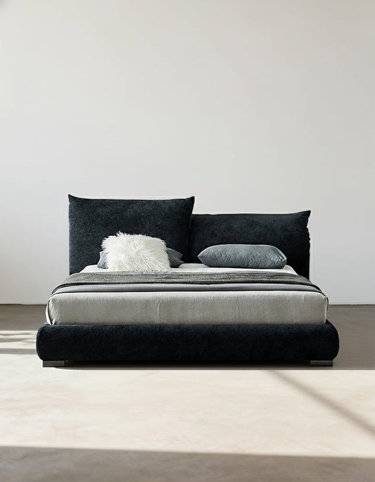 Zuri King Size And Super King Size Bed, Corduroy-DC Concept-DC Concept