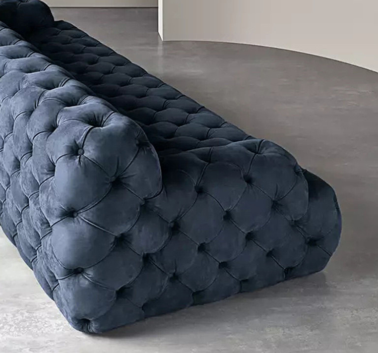 Emrys Chesterfield Corner Three Seater Sofa-DC Concept-DC Concept