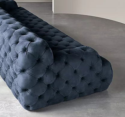 Emrys Chesterfield Corner Three Seater Sofa-DC Concept-DC Concept