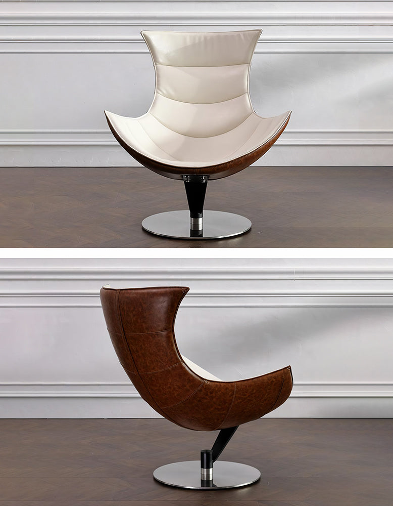 Lobster Lounge Chair, White