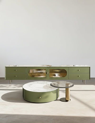Aderes TV Stand, Green-DC Concept-DC Concept