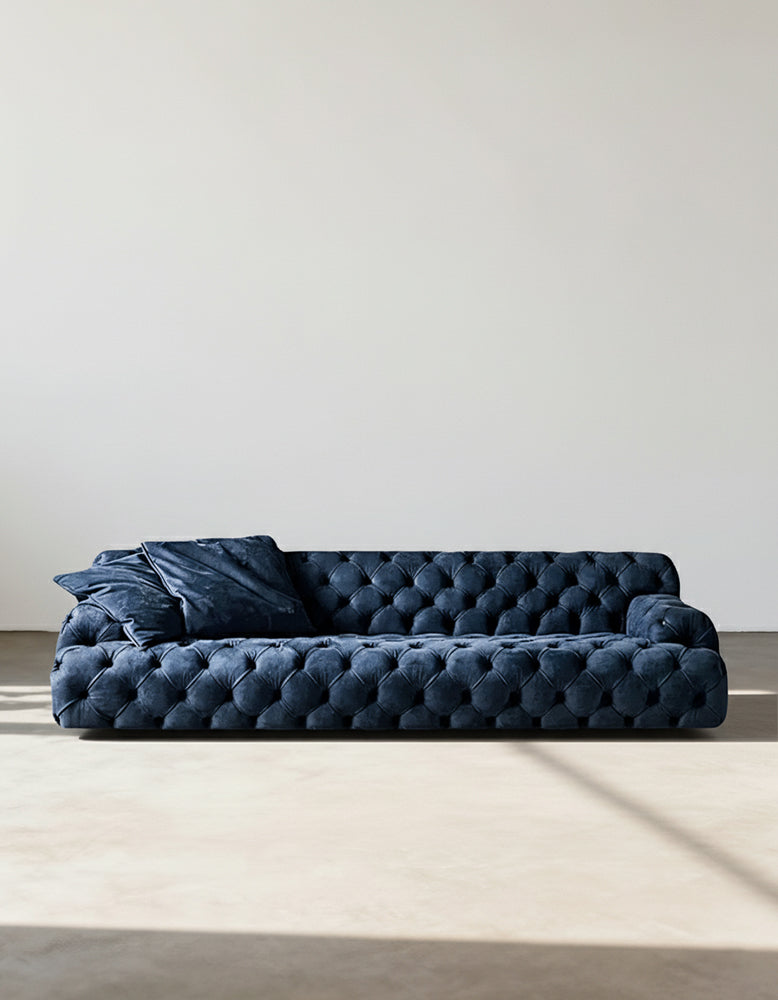 Emrys Chesterfield Corner Three Seater Sofa-DC Concept-DC Concept