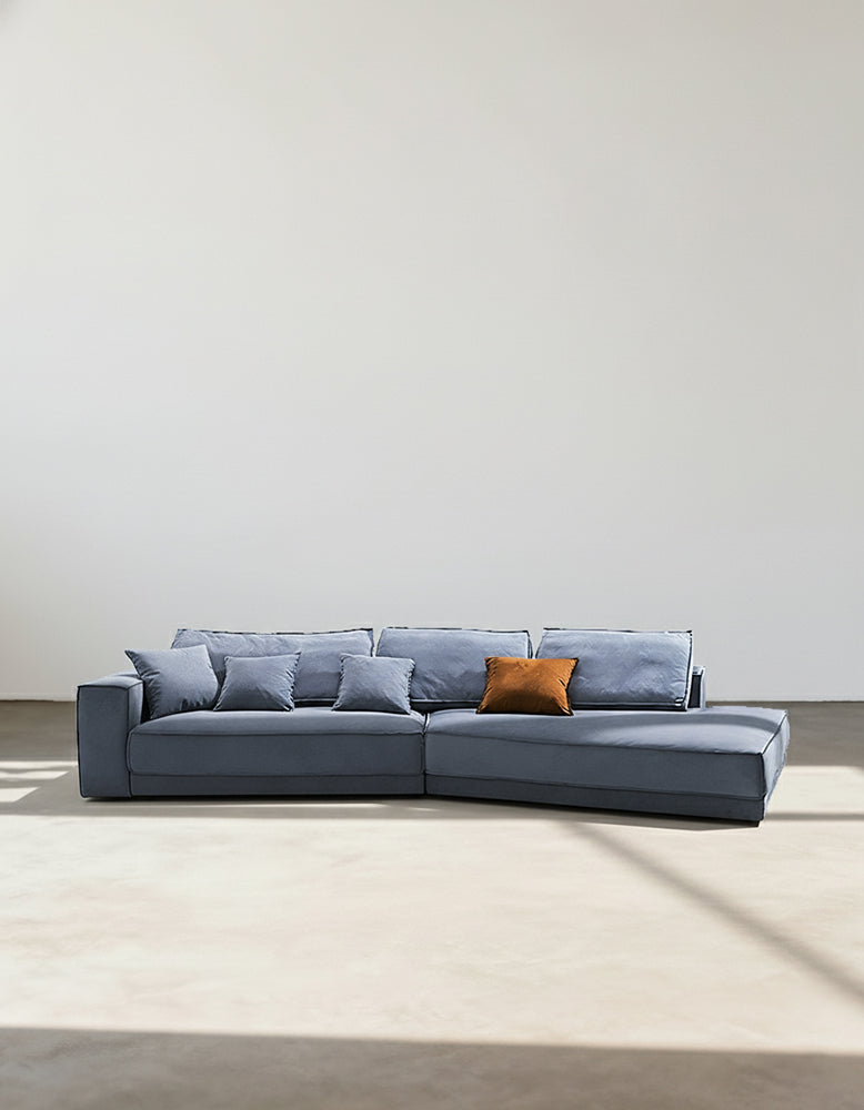 Grover Three Seater Sofa, Suedue-DC Concept-DC Concept