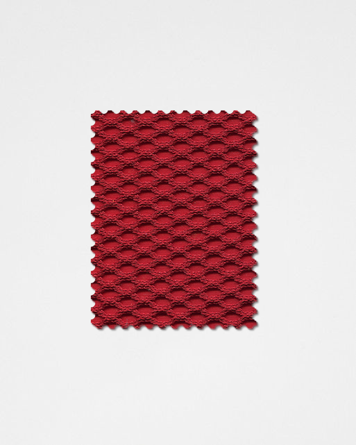 Red-07 | 3D Solid Knitted Cotton Swatch