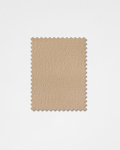 Light Khaki-07 Velvet Fabric Swatch