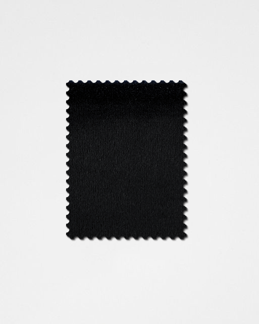 Black-08 Velvet Fabric Swatch