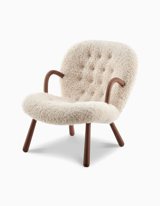 Arctander Clam Armchair Sheepskin, Long Hair｜ DC Concept