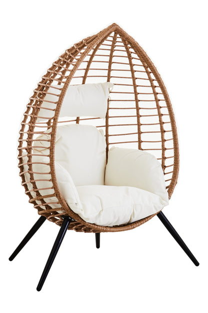 Goa Natural Rattan Effect Garden Chair