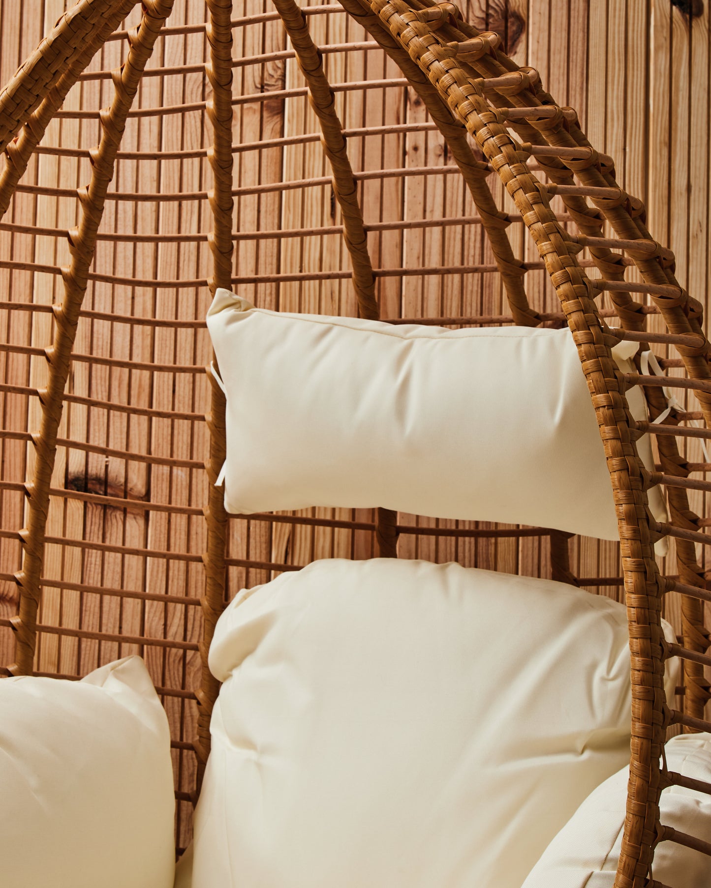 Goa Natural Rattan Effect Garden Chair