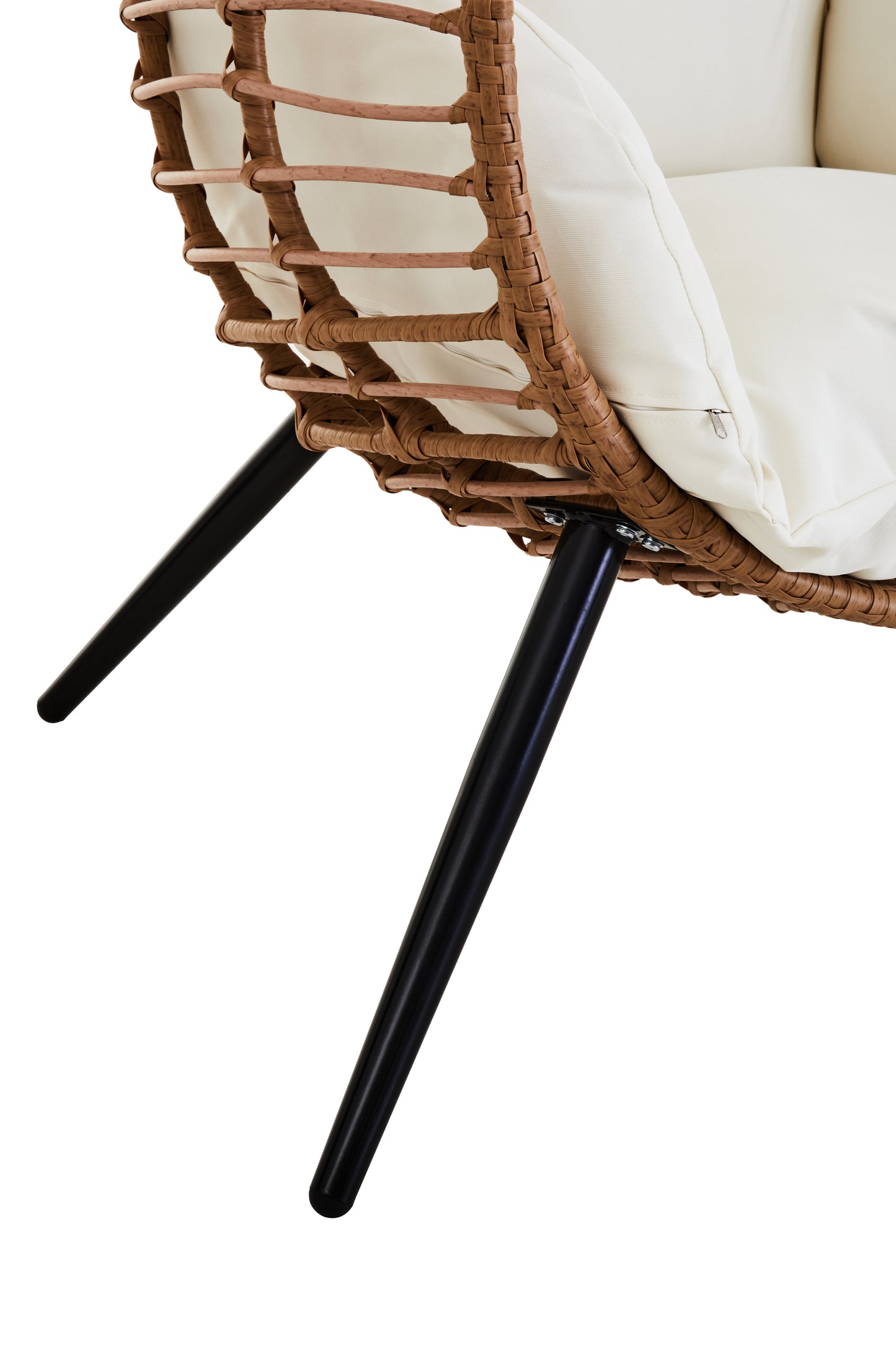 Goa Natural Rattan Effect Garden Chair