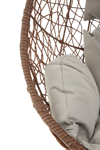 Gujarat Brown Rattan Hanging Chair