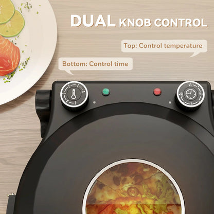 HOMCOM 1200W Electric Pizza Oven