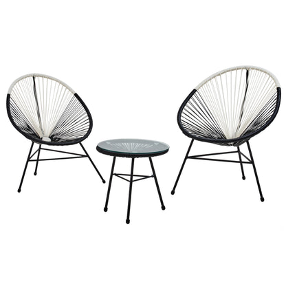 Melbourne Rattan 3 Piece Patio Set