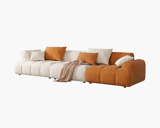 Newbury Modern Three Seater Sofa, Velevt