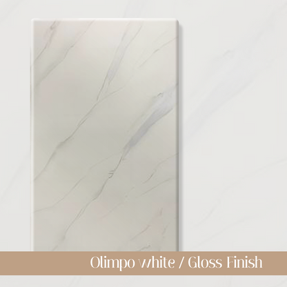 Olimpo white _ Gloss Finish (Sintered Stone)
