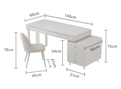 Elmer Office Desk, Sintered Stone｜ DC Concept