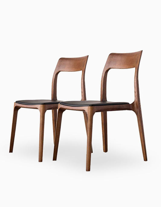 A Set Of Hans Wegner CH3 Dining Chairs, Dark Oak｜ DC Concept