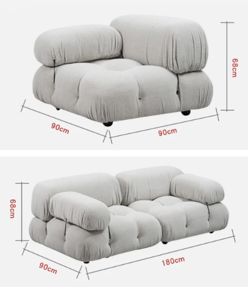 M. Bellini Camaleonda Three Seater Sofa | Combination 008｜ DC Concept