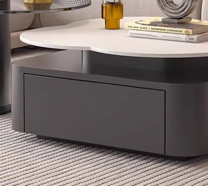 Aroma Flower Nesting Coffee Table, White Top｜ DC Concept
