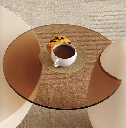 Oliver Marble Coffee Table, White｜ DC Concept
