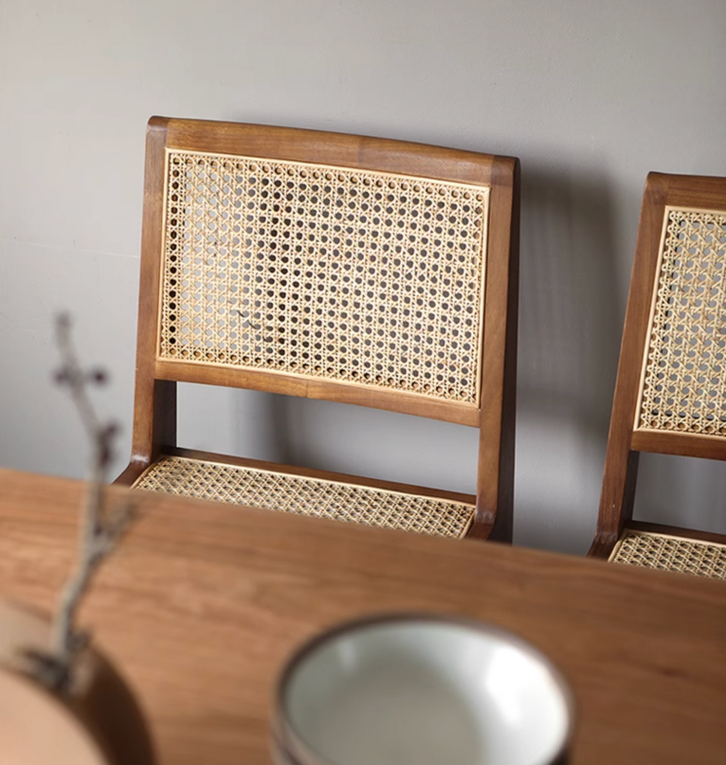Dana Rattan Dining Chair｜ DC Concept