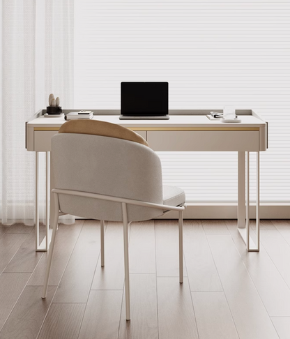 Otto Office Desk - White Sintered Stone-DC Concept-DC Concept